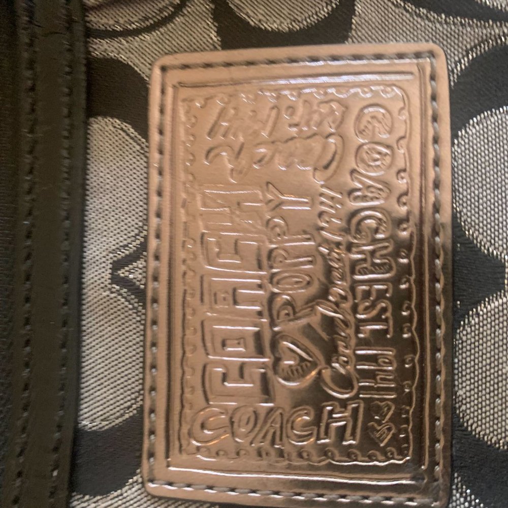 Black Coach Crossbody Bag